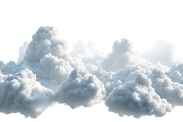 A commercial airliner flying through a cloud-filled sky, suitable for use in travel or aviation related projects