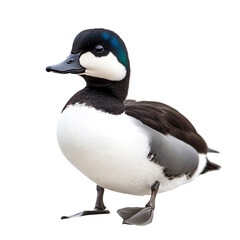 Fototapeta premium Portrait of a White-winged Scoter Duck