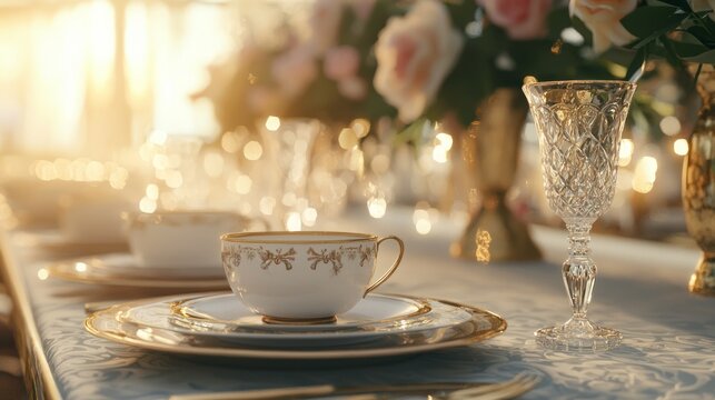 Elegance & Excellence: Vintage Dining Affair in Sophisticated Style