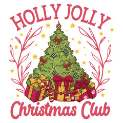 Christmas Sublimations, Designs Downloads, Merry Christmas, PNG, Clipart, Shirt Design Sublimation Downloads, Have a Holly Jolly Christmas
