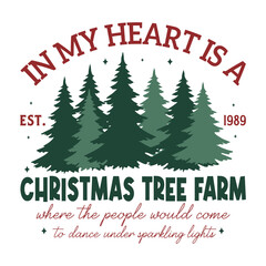 In my heart is a Christmas Tree Farm SVG, Taylors version, Christmas Era svg, Merry Swiftmas SVG PNG, eras tour svg, christmas svg png file
