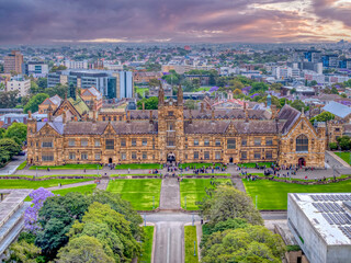 University of Sydney aerial panorama.