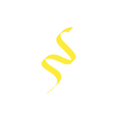 single confetti vector element