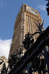 London, UK, Big Ben the Great Bell of the Great Clock of Westminster