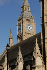 London, UK, Big Ben the Great Bell of the Great Clock of Westminster