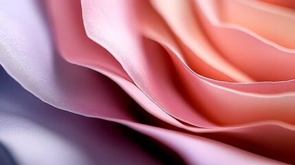 Obraz premium a close up of a pink rose on a blue background The petals of the rose are a vibrant pink color, and the background is a deep blue The image has been edited, givin