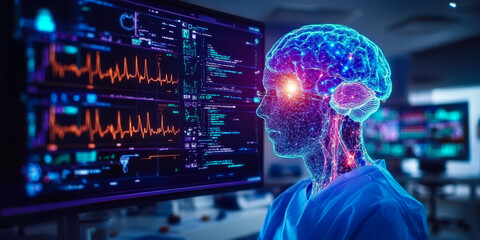 Fototapeta premium Advanced Brain Metastasis Segmentation in Surgical Planning with AI