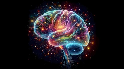 Obraz premium background with glowing lines