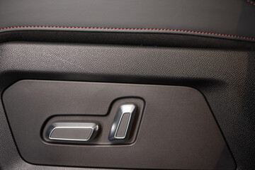 Explore the intricate functions of premium luxury car seat control buttons in detail