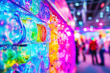 An Amazing and Vibrant Display of Colorful Glassware at an Exciting Event Gathering. National Milk Day, World Milk Day, Dairy Products, Global Dairy Conferences and Innovations