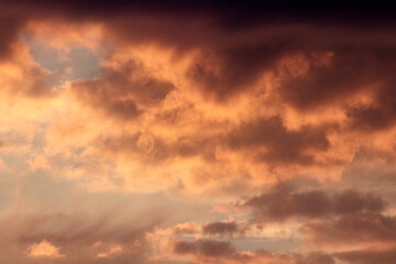 Obraz premium Sunset with sea and reflections