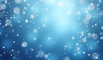 Obraz premium snowflakes blue winter background available personal creative projects