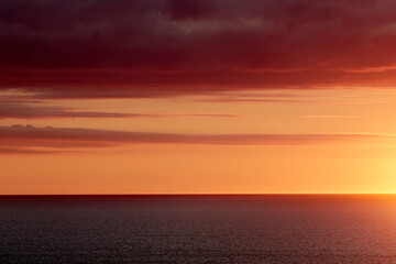 Obraz premium September Sunset in Cornwall