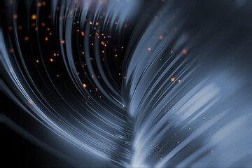 Curved and shape background