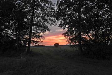 zach&oacute;d słońca