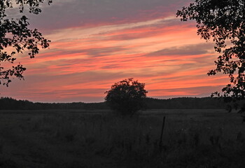 zach&oacute;d słońca