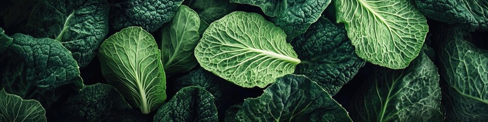 Fototapeta premium Vibrant Medley of Organic Vegetables: A Fresh and Healthy Food Background