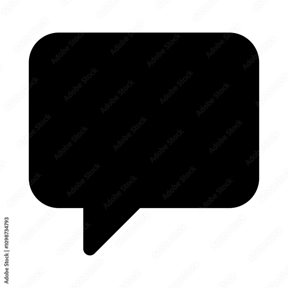 Poster comment icon speech bubble symbol Chat message icons - talk message Bubble chat icon. web vector icon	