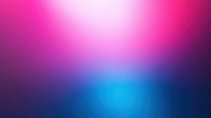 Obraz premium An abstract background of a neon gradient. Blurred spectrum from vibrant pink and red to blue shades, resembling heavily diffused lights, creating an ethereal and mesmerizing effect