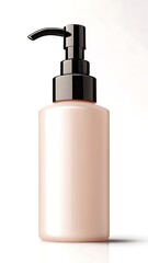 Obraz premium Skincare lotion pump bottle mock up, isolated on white background