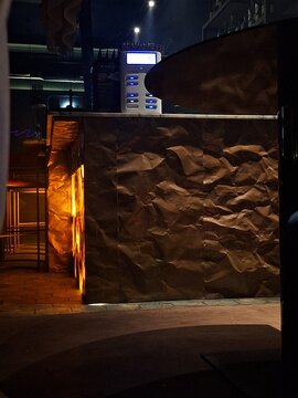 Paper wall