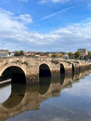 Fototapeta premium Puente romano del Burgo en A Coruña, Galicia