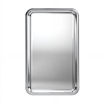 Stainless Steel Rectangular Tray Ideal for Serving Food and Beverages at Gatherings, Parties, and Events