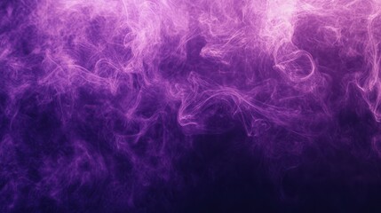 Obraz premium Colors of steamy vapor scarey dust zapped effect curve violet halloween dark pattern fog steam Purple texture abstract smoke swirl smog swirl aura background ambience smoke haze fumes