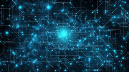 Obraz premium Digital background for tech, AI, data, audio, graphics, and more