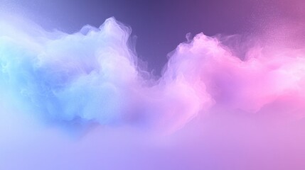 Obraz premium A purple and blue cloud with white specks
