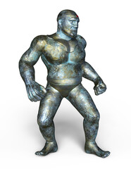 ブロンズモンスター　3DCGレンダリング