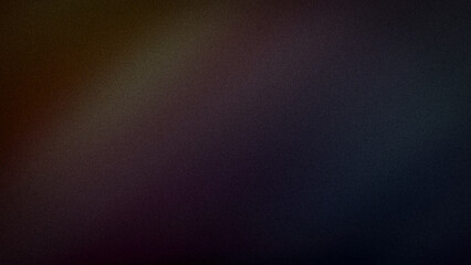 Obraz premium A dark, moody 4K gradient blending subtle hues of brown, purple, green, and blue with a grainy texture, perfect for backgrounds, wallpapers, and designs