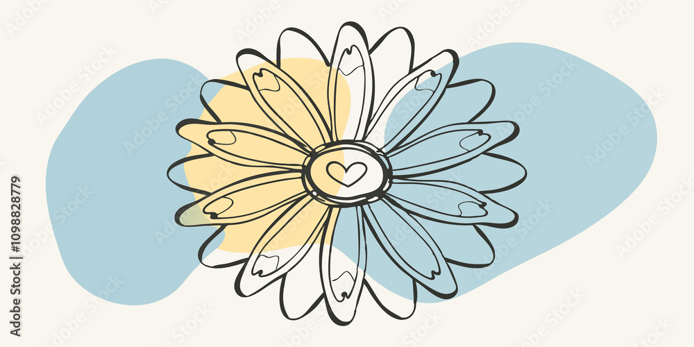 Poster whimsical heart blossom create a whimsical interpretation of a heart chakra flower where the petals 