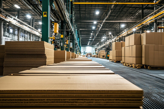 Corrugated cardboard manufacturing process. - Powered by Adobe