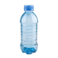 Naklejka premium Refreshing Bottled Water Hydration Purity Plastic Bottle Drink Liquid Healthy Clean