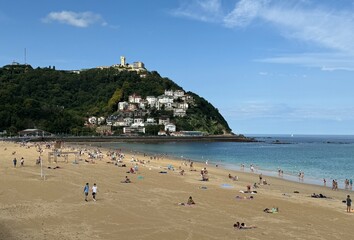 view of the beach