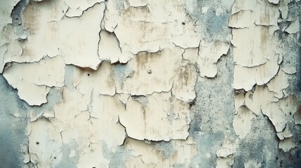 Fototapeta premium Abstract Peeling Paint Texture: A Grungy Wall Background