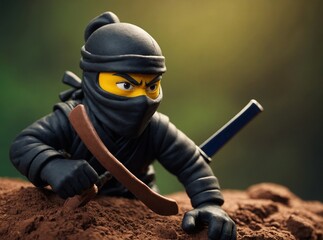 Heroic feats and dramatic struggles define the ninja’s epic quest in a captivating clay world