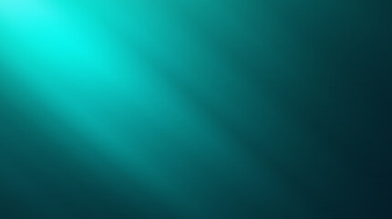 Obraz premium diagonal blue light ray, dark teal black background, abstract glowing aura, grain noise texture, web banner header design