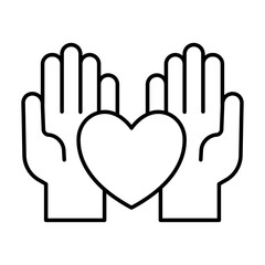 Obraz premium generosity icon