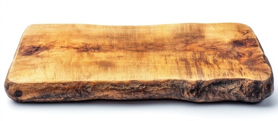 Rustic Wooden Cutting Board:  Natural Wood Grain Texture