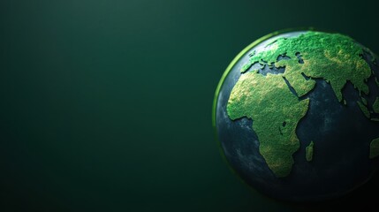 Fototapeta premium Eco-Friendly Design for Clean Earth Awareness