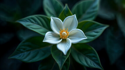 Obraz premium Moonflower in Moonlight