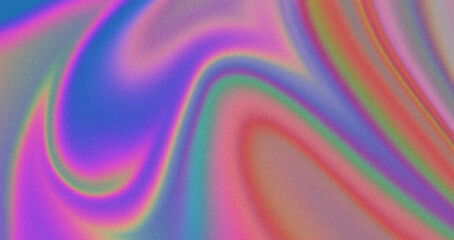 Vibrant Multicolored Swirl Noise Background