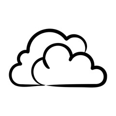 Fototapeta premium Cumulus Icon