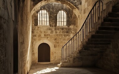 Obraz premium The Dundar Effect in the Tomb of Jesus 