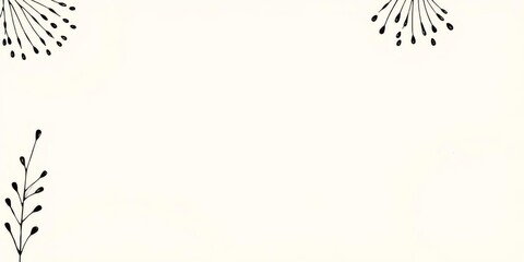 Hand drawn abstract shapes collage for design, collage, print