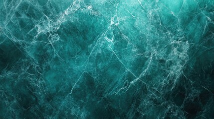 Emerald Green and Blue Marble Texture with Striking Veins for Elegant Wallpaper Design