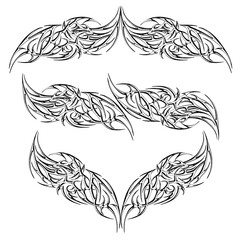 Tribal sigils Tattoo design