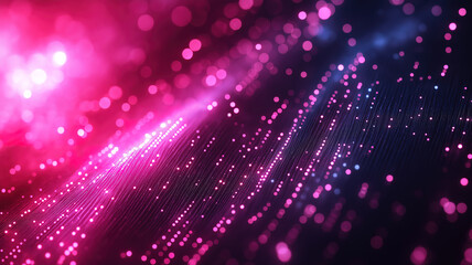 Obraz premium Abstract background showcasing big data technology with interconnected nodes and futuristic design